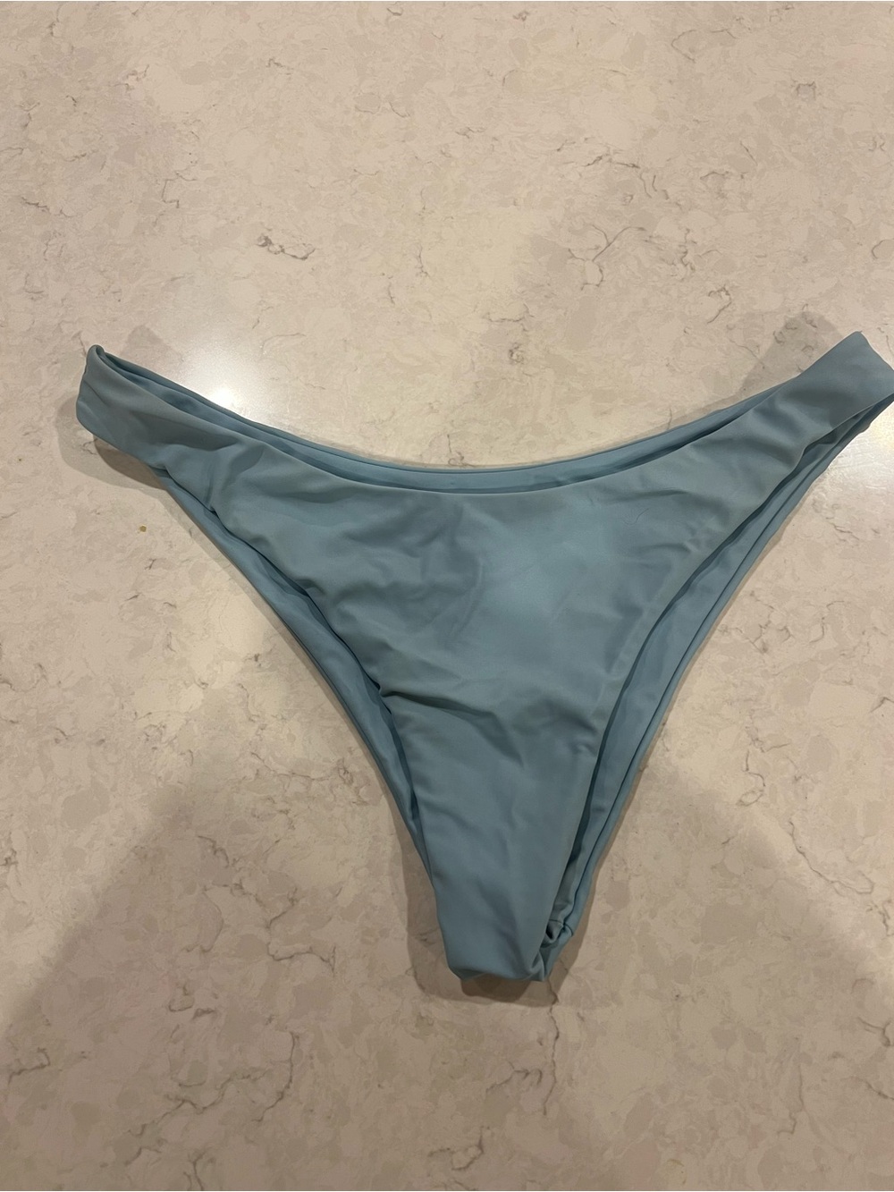 Aqua Light Blue Bikini Bottom